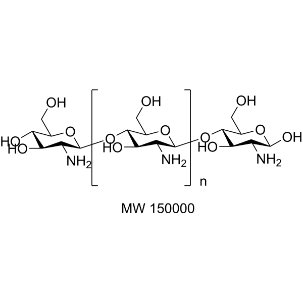 Chitosan (MW 150000) Structure